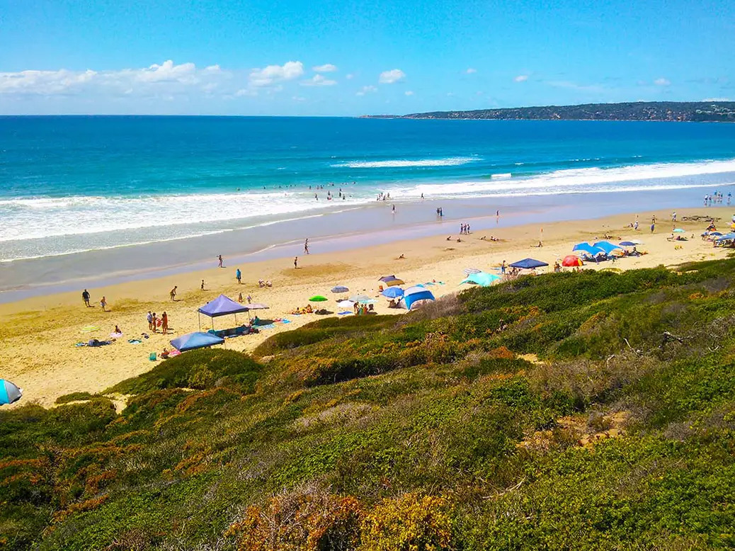 Beach near Arbeidsloon campsite