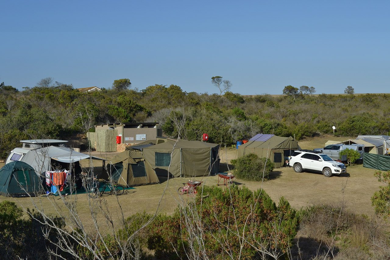 A third view of the Arbeidsloon campsite facilities